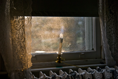 Candle in Window, 2009