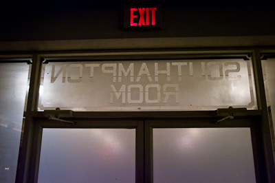 Southampton Room, Philadelphia, 2009